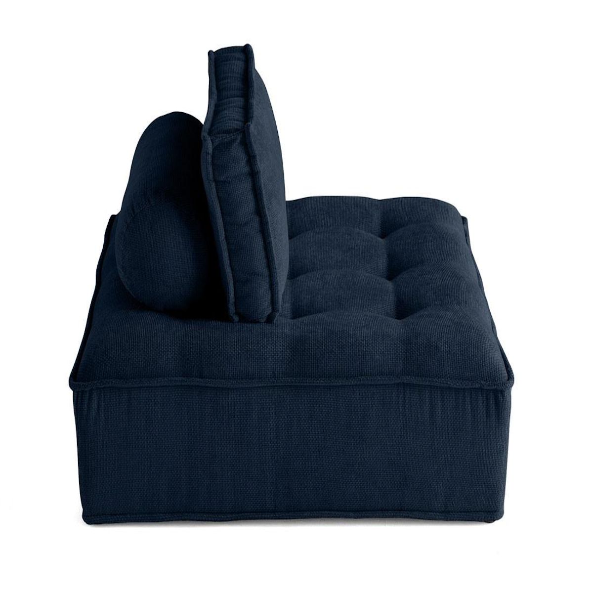 LISA DESIGN Marisol - module d'assise - velours texturé