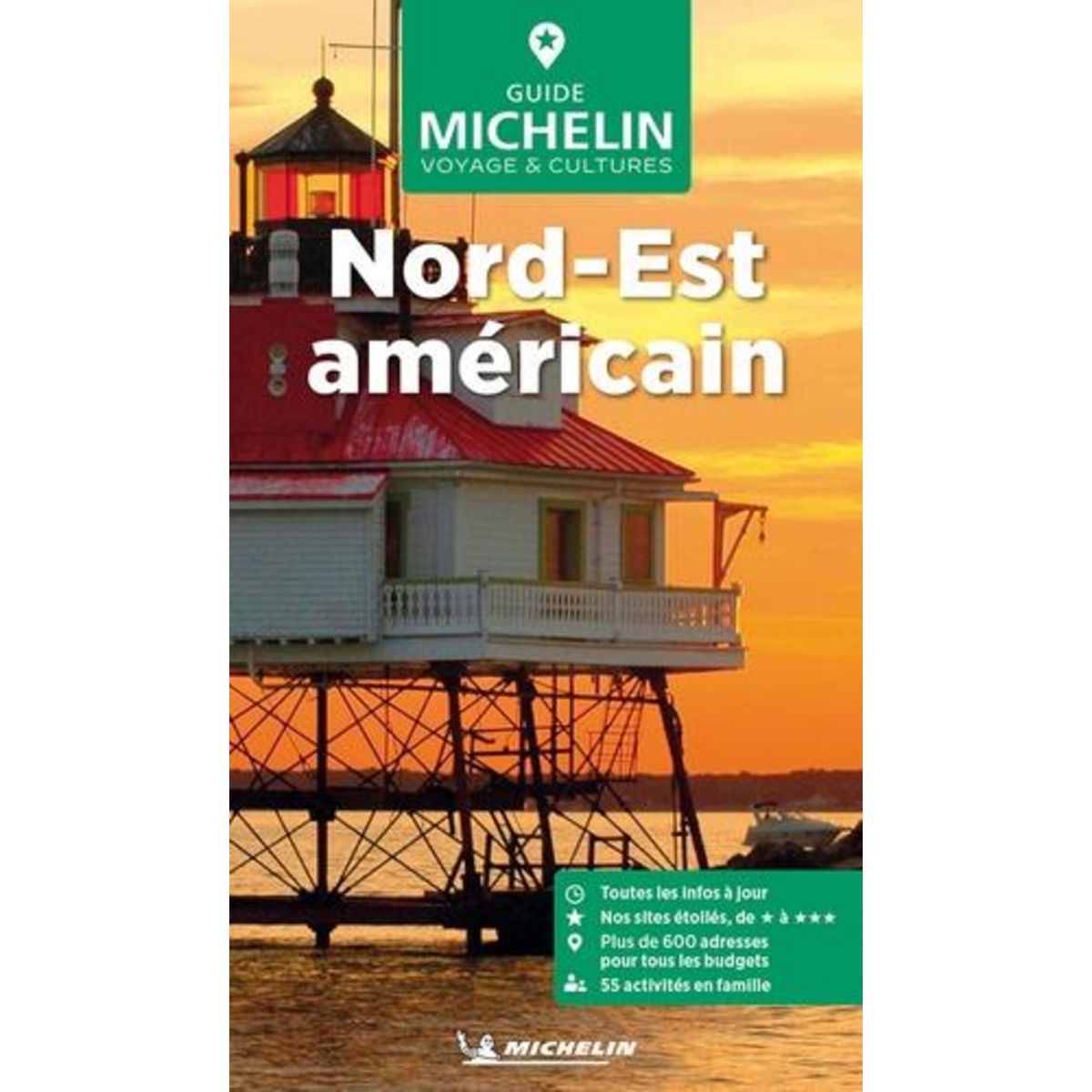 NORD-EST AMERICAIN. EDITION 2024, Michelin