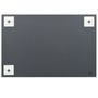 Voir la diapositive 3 : VIDAXL Miroirs muraux 2 pcs 60x40 cm Rectangulaire Verre