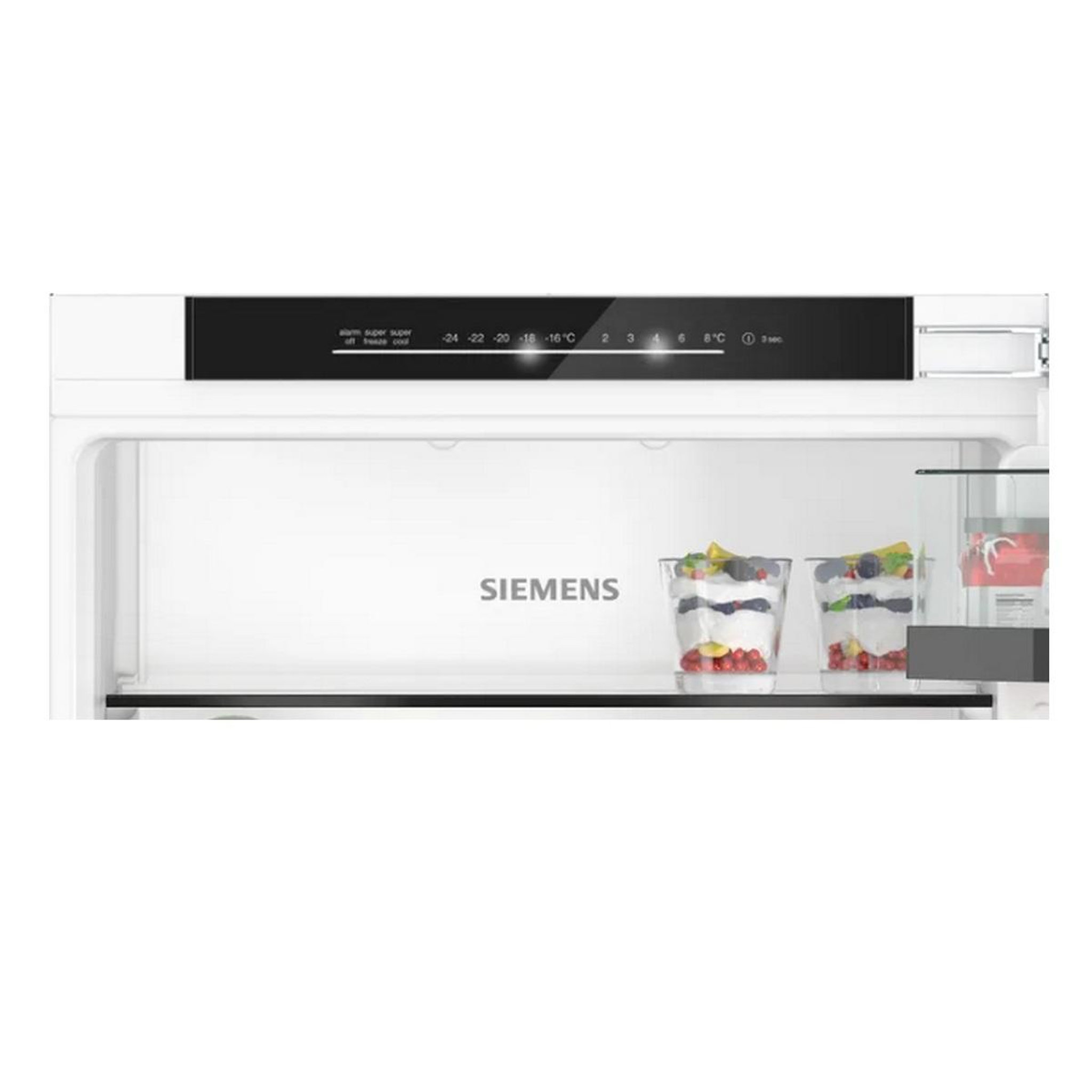 Voir la diapositive 3 : Siemens Réfrigérateur combiné intégrable à pantographe 260l - ki86nsdb0