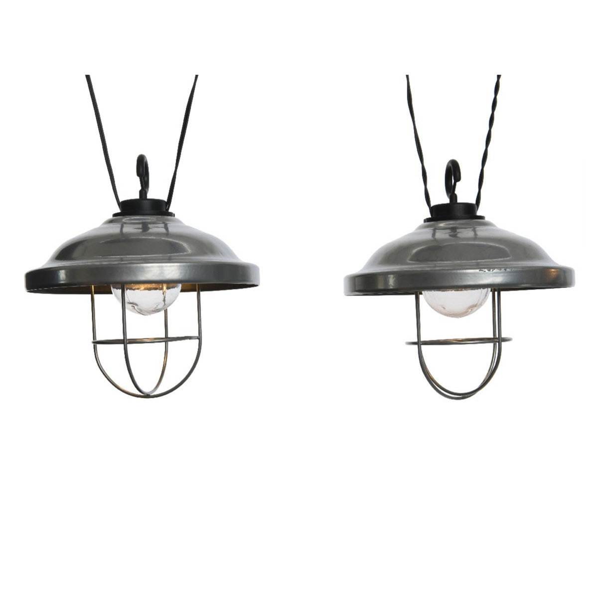 JARDIDECO Guirlande d'extérieur LED style industriel - Jardideco