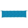 Voir la diapositive 5 : VIDAXL Coussins de banc de jardin lot de 2 bleu clair tissu Oxford