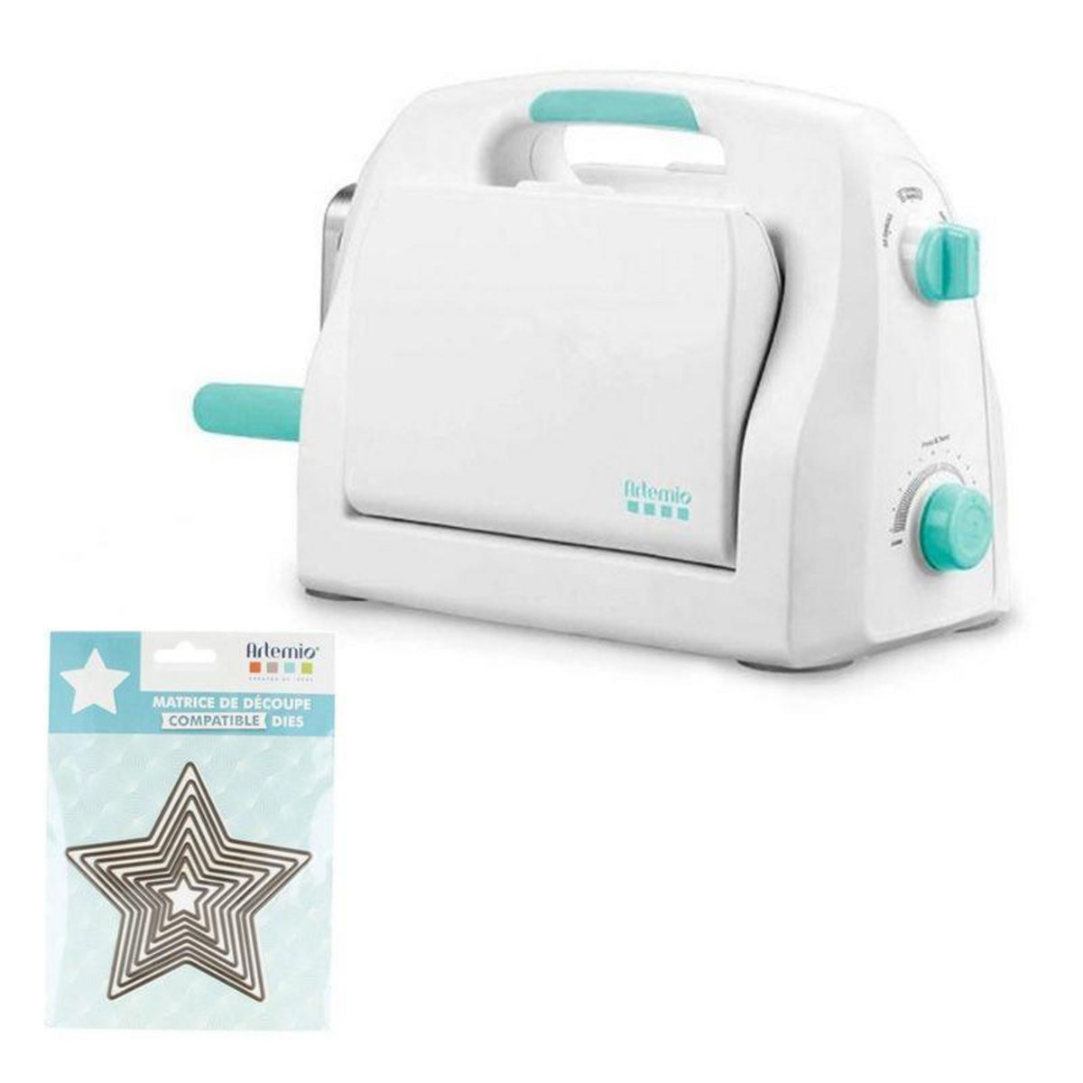 Artemio Machine de découpe Happycut & 8 matrices étoiles