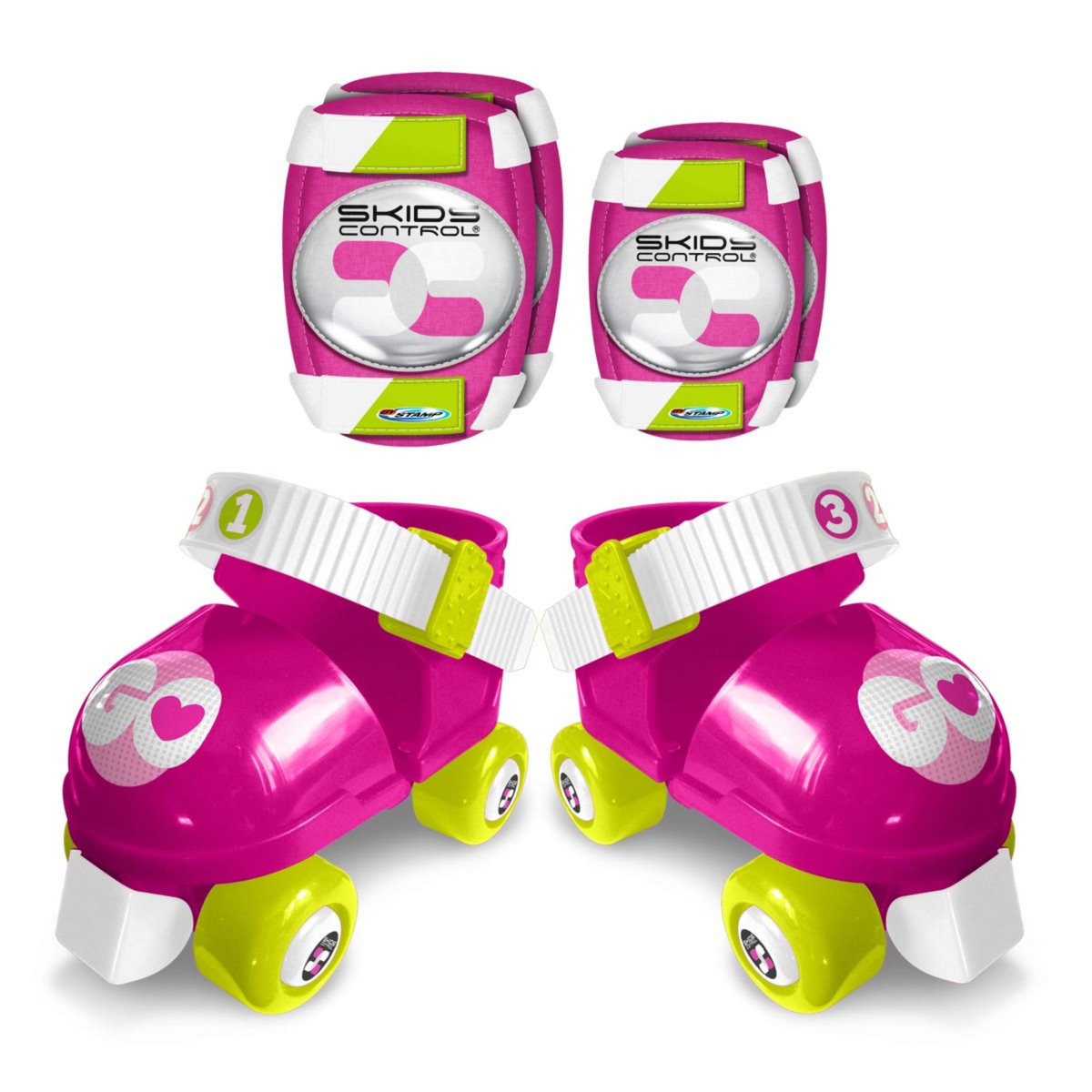 Skids Control Set Patins à Roulettes + Protections - Skids Control