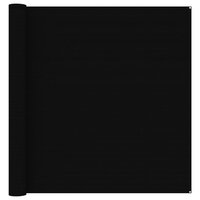 Vidaxl tapis de tente 250x200 cm noir VIDAXL Pas Cher 