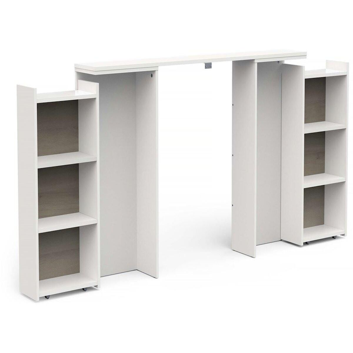 Habitat et Jardin Pont de lit 6 niches   Clyde   - Blanc