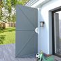 Voir la diapositive 3 : VIDAXL Auvent lateral pliable de terrasse Gris 300 x 150 cm