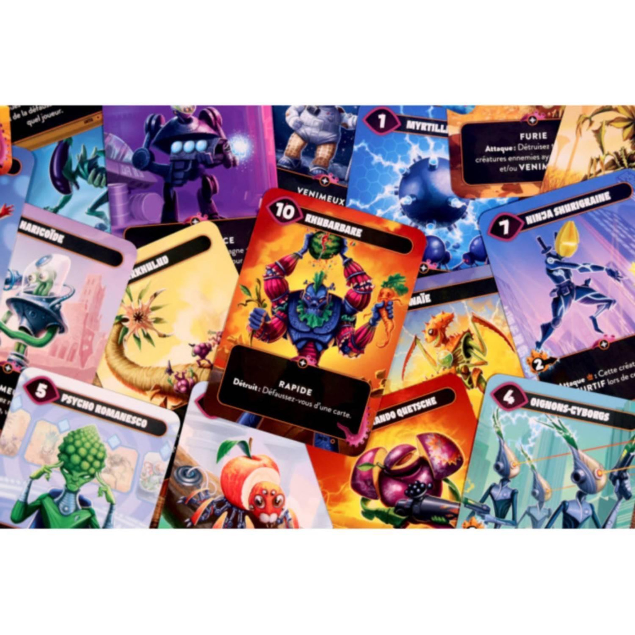 Voir la diapositive 5 : Iello Jeu de stratégie Iello Mindbug Bataille de Fruits Galactique