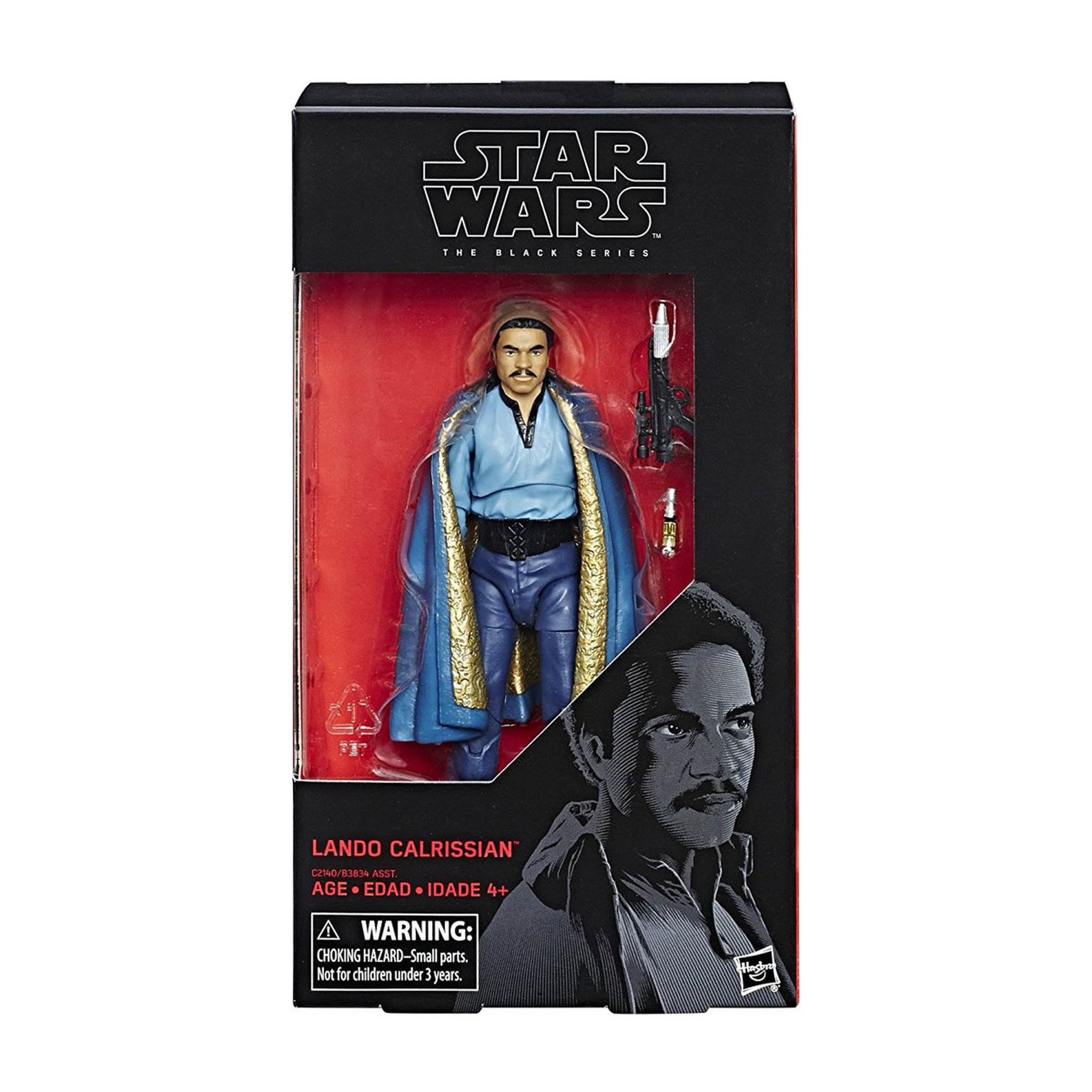 Voir la diapositive 2 : HASBRO Figurine deluxe black series LANDO CALRISSIAN Episode 6- Disney Star Wars 
