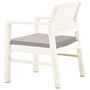 Voir la diapositive 5 : VIDAXL Salon de jardin 3 pcs Plastique Blanc