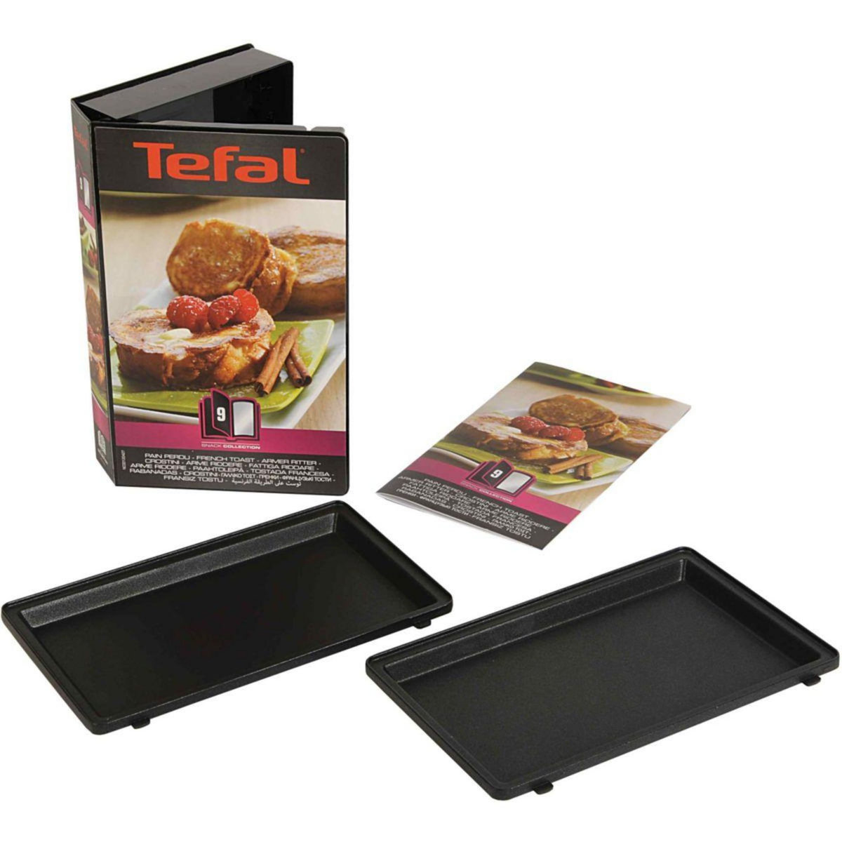 TEFAL Plaque XA800912 - pain perdu snack collection