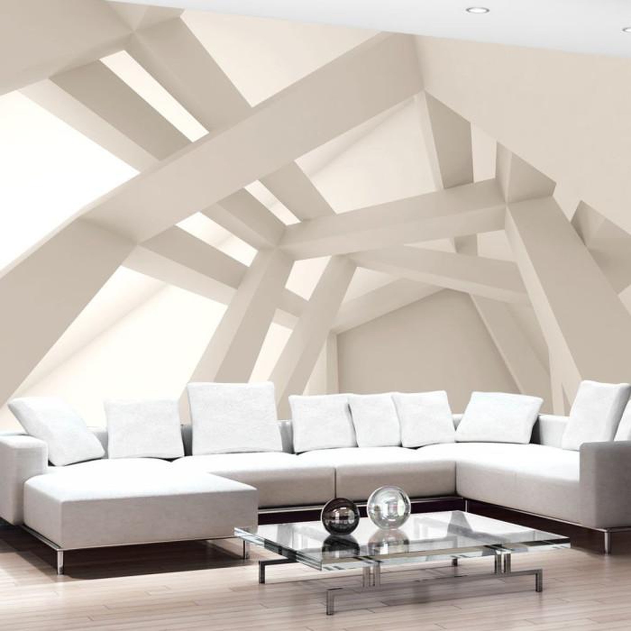 Paris Prix Papier Peint  Creamy Creation. Coloris disponibles : Multicolore