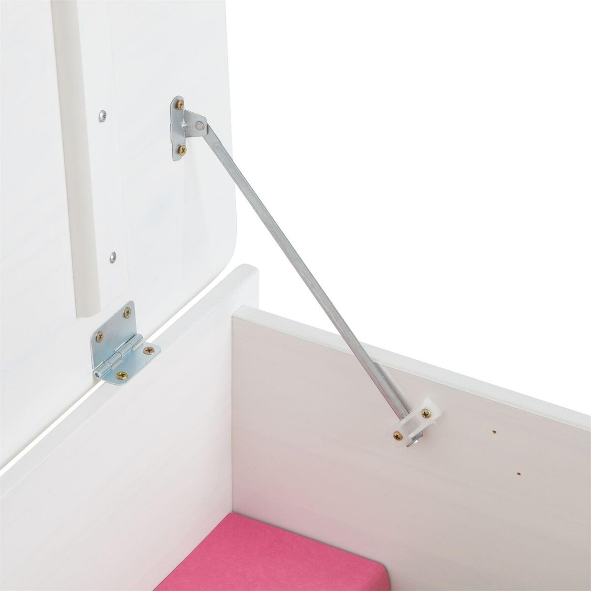 IDIMEX Coffre à jouets ELISA avec roulettes, en pin massif