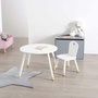 Voir la diapositive 5 : Atmosphera Kids Table Enfant Design  Douceur  60cm Blanc