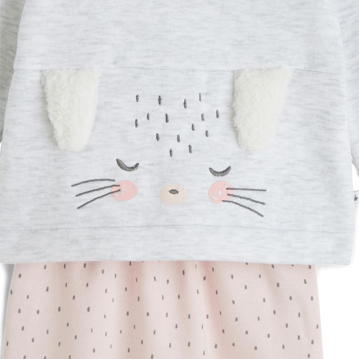 INEXTENSO Ensemble de naissance lapin bébé fille