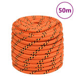 VIDAXL Corde de bateau Orange 18 mm 50 m Polypropylene