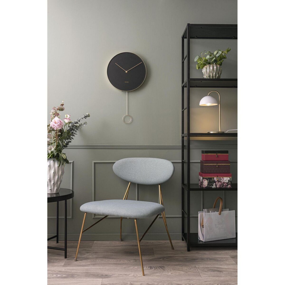 PRESENT TIME Bibliothèque Fushion - Noir