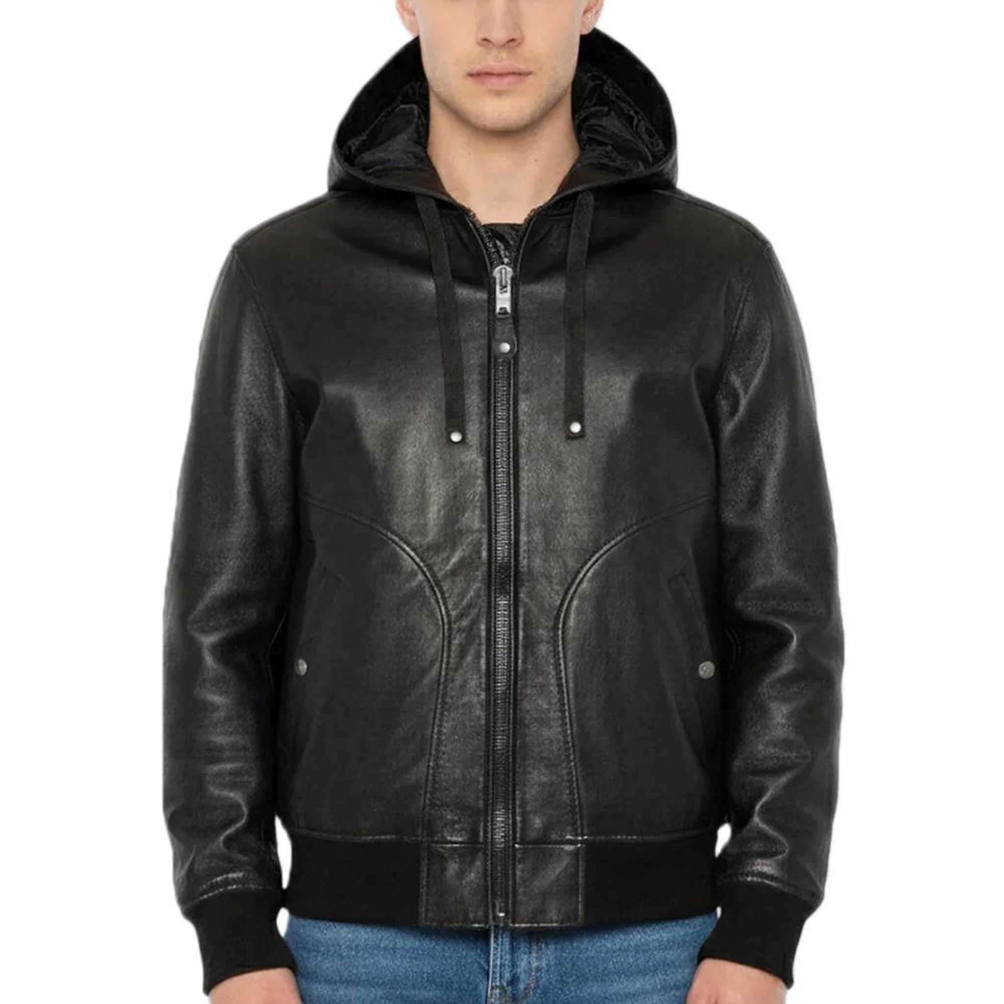 Voir la diapositive 1 : Schott Blousons Noir Homme Schott Cuir LCHOOD