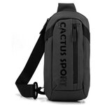 Cactus Sac bandoulière. Coloris disponibles : Vert, Noir