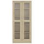 Voir la diapositive 5 : VIDAXL Armoire vitrine Chene sonoma 82,5x30,5x185,5 cm Bois ingenierie