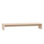 Voir la diapositive 2 : VIDAXL Support de moniteur 100x27x15 cm Bois de pin solide