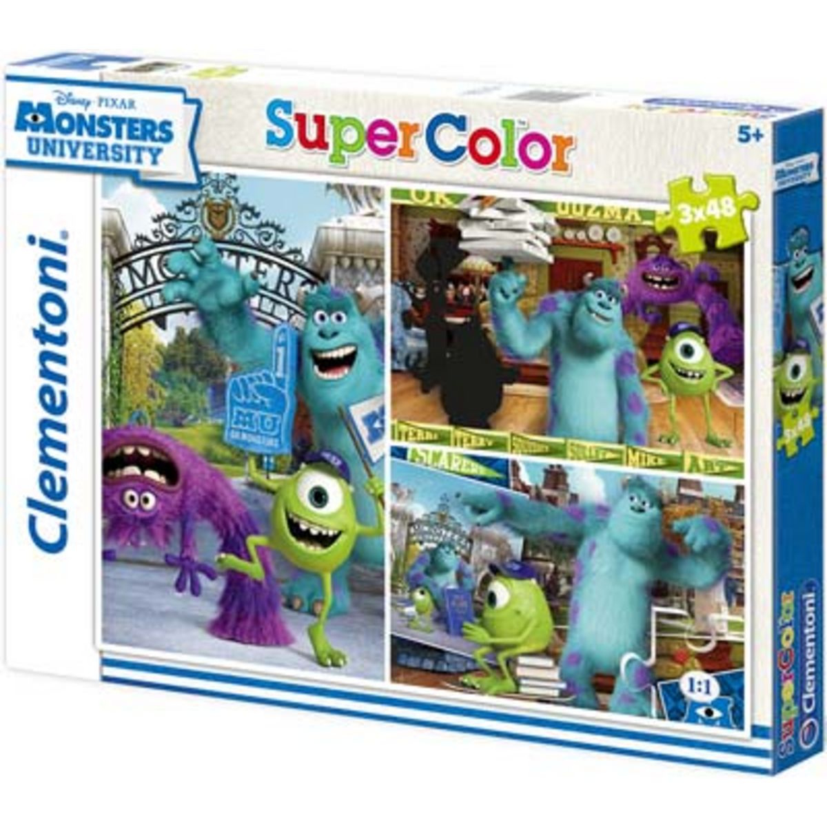 CLEMENTONI Puzzles Monstre academy