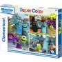 Voir la diapositive 1 : CLEMENTONI Puzzles Monstre academy