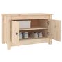 Voir la diapositive 4 : VIDAXL Armoire a chaussures 70x38x45,5 cm Bois de pin massif