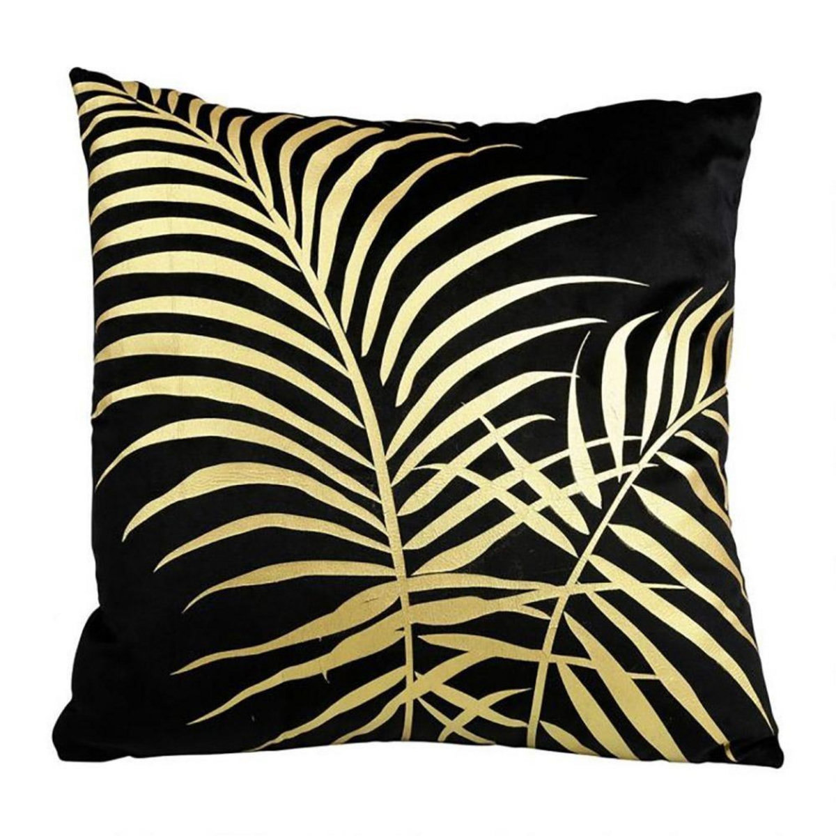 OSTARIA Housse de coussin 40x40 cm Palm black