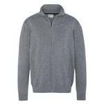 Schott Gilet Zippé  Homme Schott P B120. Coloris disponibles : Gris