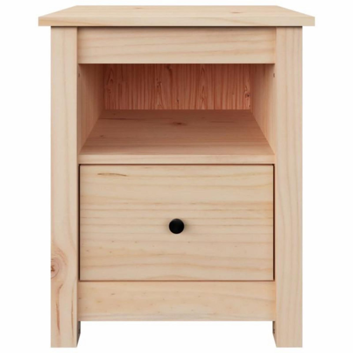 VIDAXL Table de chevet 40x35x49 cm Bois de pin massif