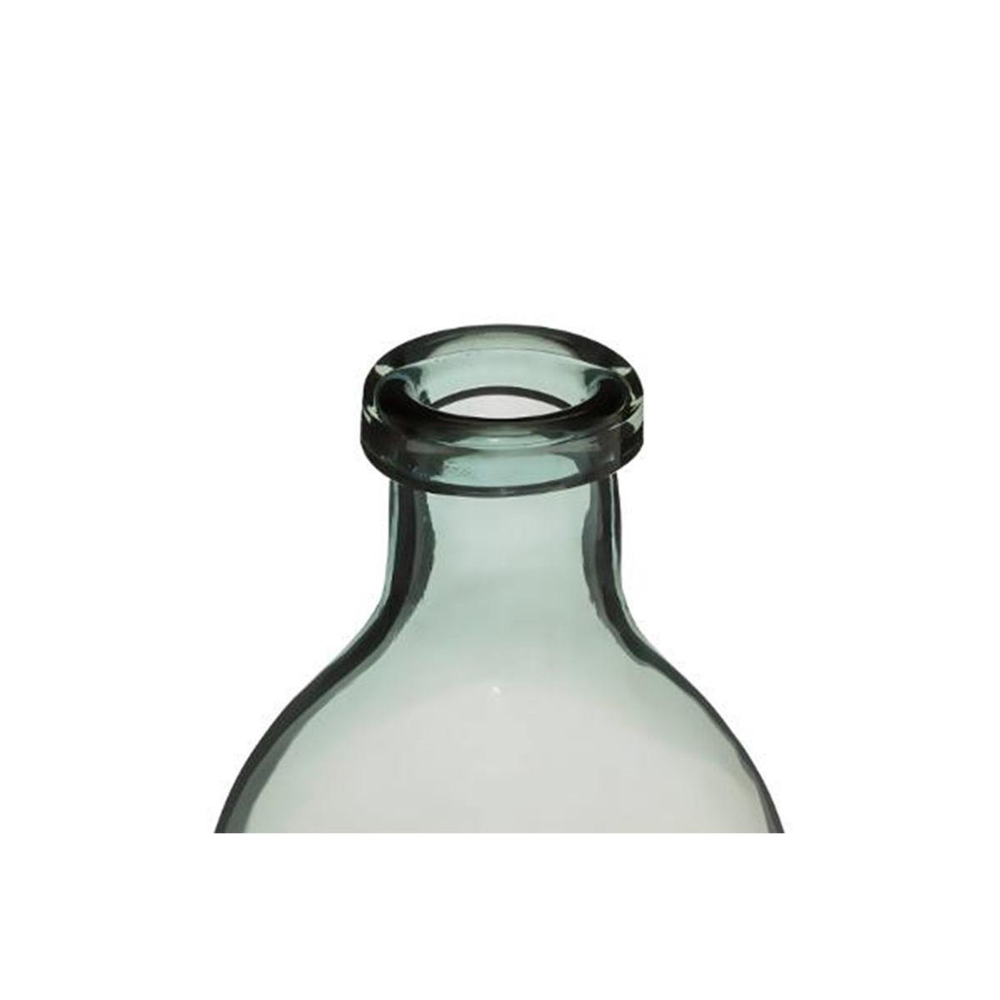 Voir la diapositive 2 : ATMOSPHERA Vase design en verre  green house  29cm gris