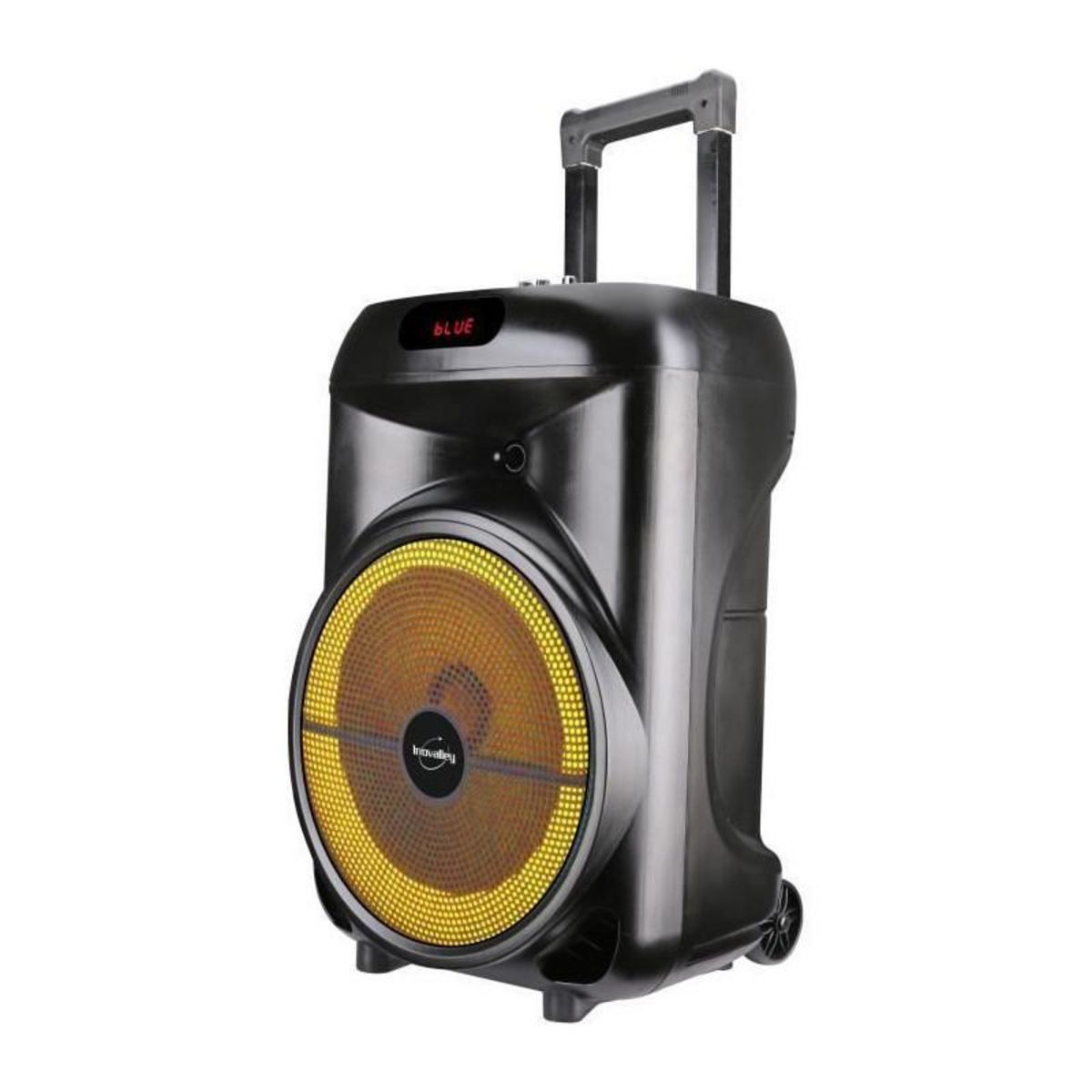 Inovalley Enceinte trolley - INOVALLEY - KA122 - 700W - Bluetooth - Lumineuse