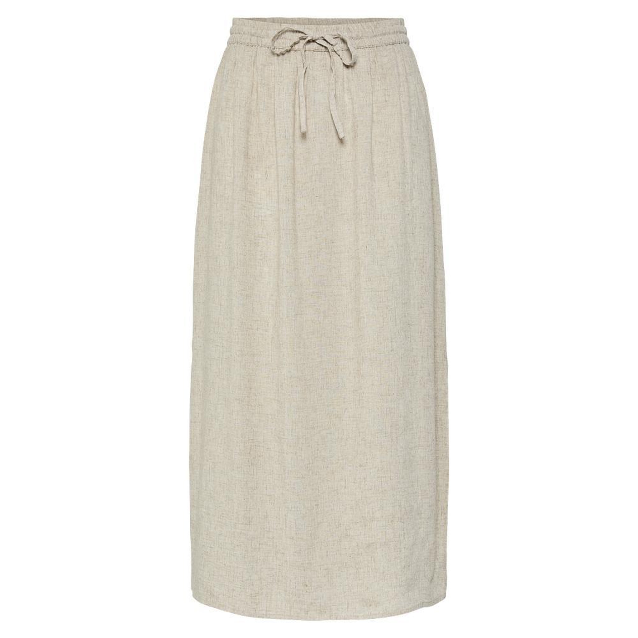 Pieces Jupe Beige Femme Pieces Pia. Coloris disponibles : Beige