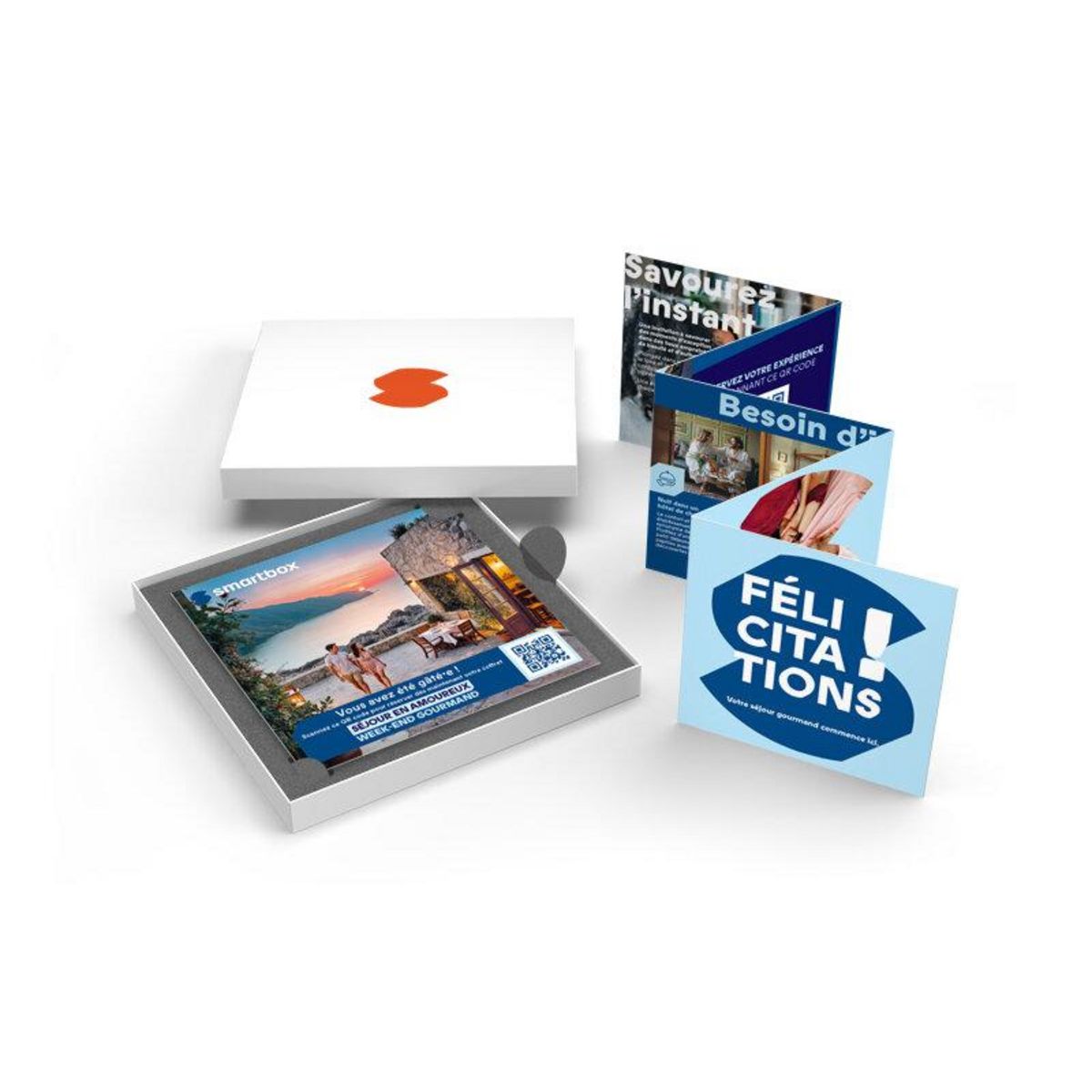 Smartbox Séjour en amoureux Week-end gourmand - Coffret Cadeau Séjour