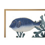 Voir la diapositive 3 : Paris Prix Déco Murale Encadrée en Métal  Fish  50cm Multicolore