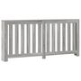 Voir la diapositive 2 : VIDAXL Cache-radiateur sonoma gris 175x20x82 cm bois d'ingenierie