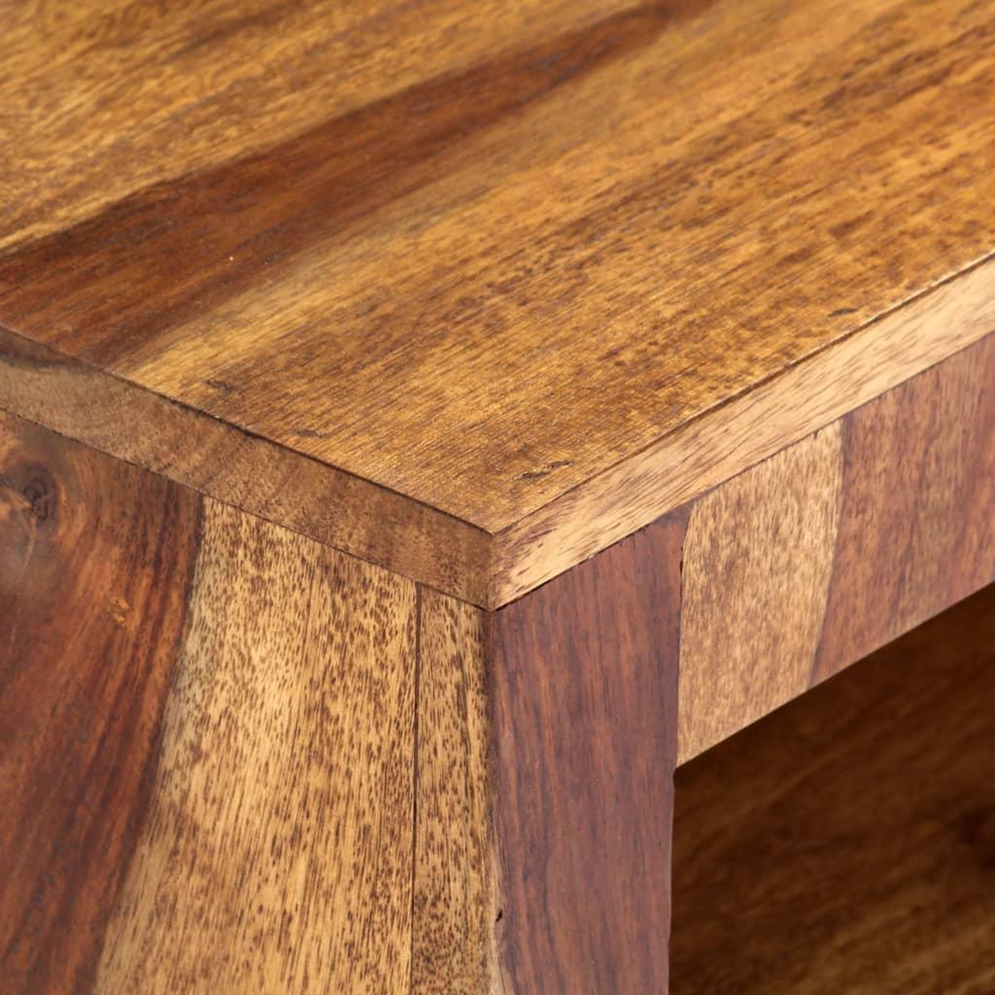 Voir la diapositive 4 : VIDAXL Meuble tv 140x30x40 cm bois massif