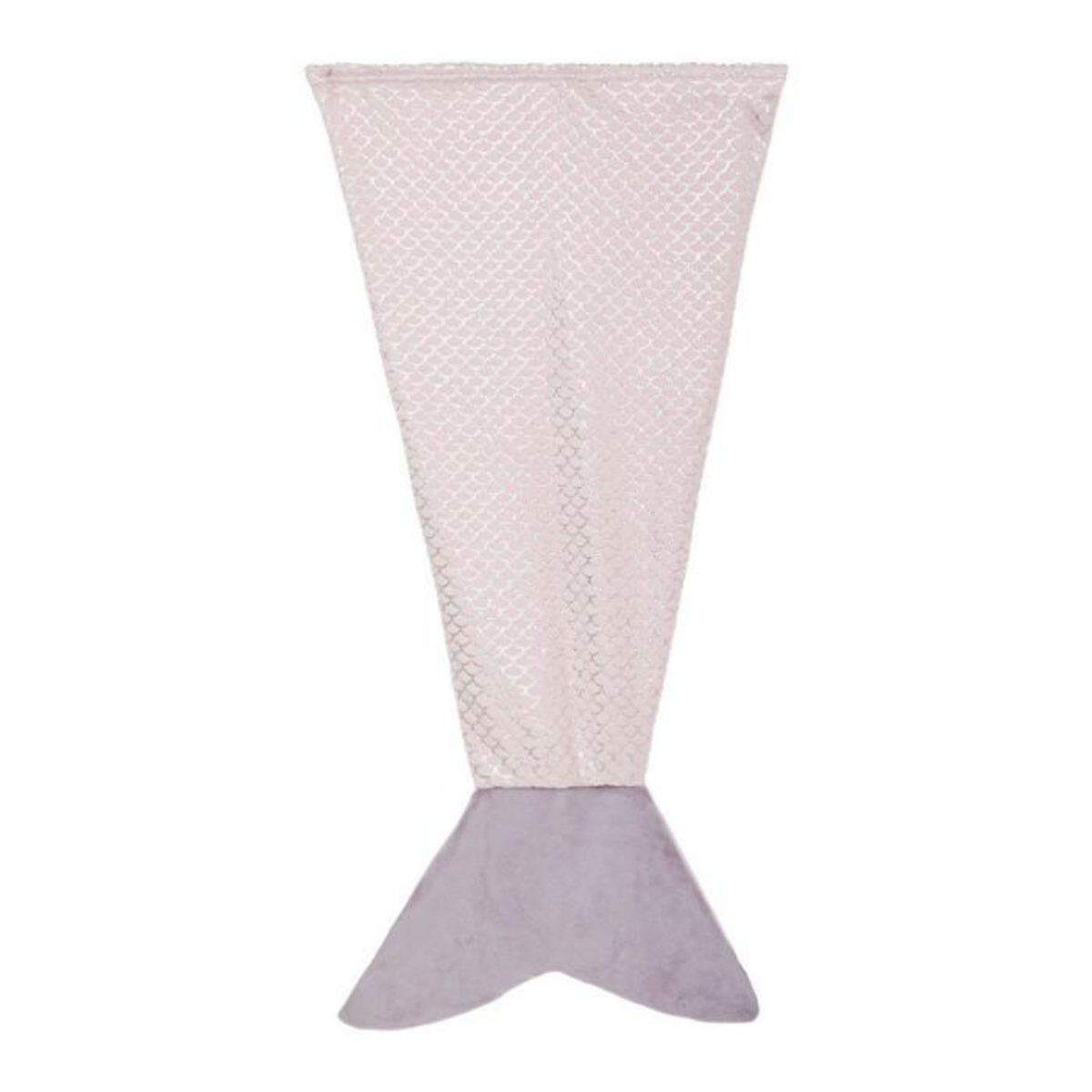 Paris Prix Plaid Flanelle Enfant  Sirène  65x130cm Rose