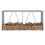 Voir la diapositive 1 : VIDAXL Abri de stockage de bois Acier galvanise 330x84x152 cm Vert