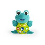 BABY EINSTEIN BABY EINSTEIN Jouet musical Ocean Explorers, peluche toute douce, 50 mélodies en 3 langues, lumieres, 3 modes de jeu, Neptune