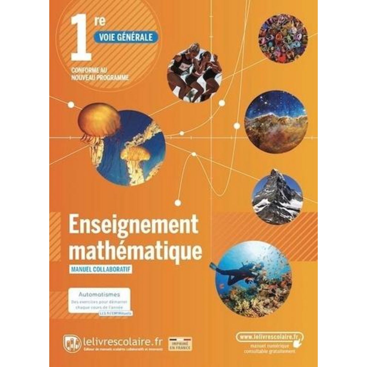 ENSEIGNEMENT MATHEMATIQUE 1RE. EDITION 2022, Brée Vincent