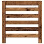 Voir la diapositive 3 : VIDAXL Cache-radiateur vieux bois 78x20x82 cm bois d'ingenierie