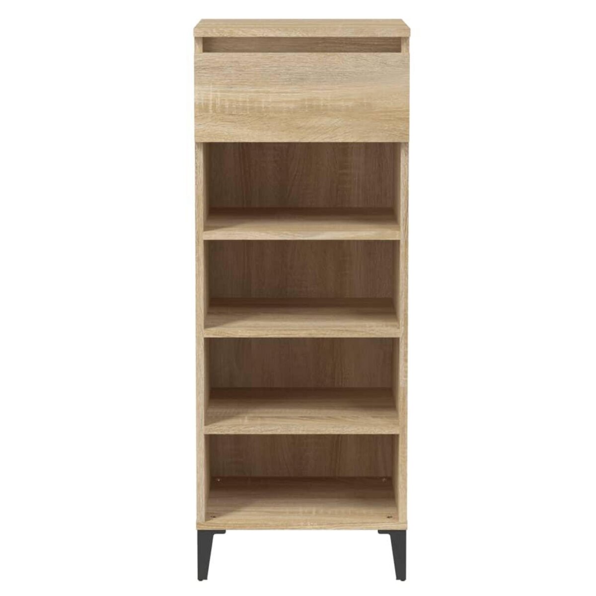 VIDAXL Etagere a chaussures Chene sonoma 40x36x105cm Bois d'ingenierie