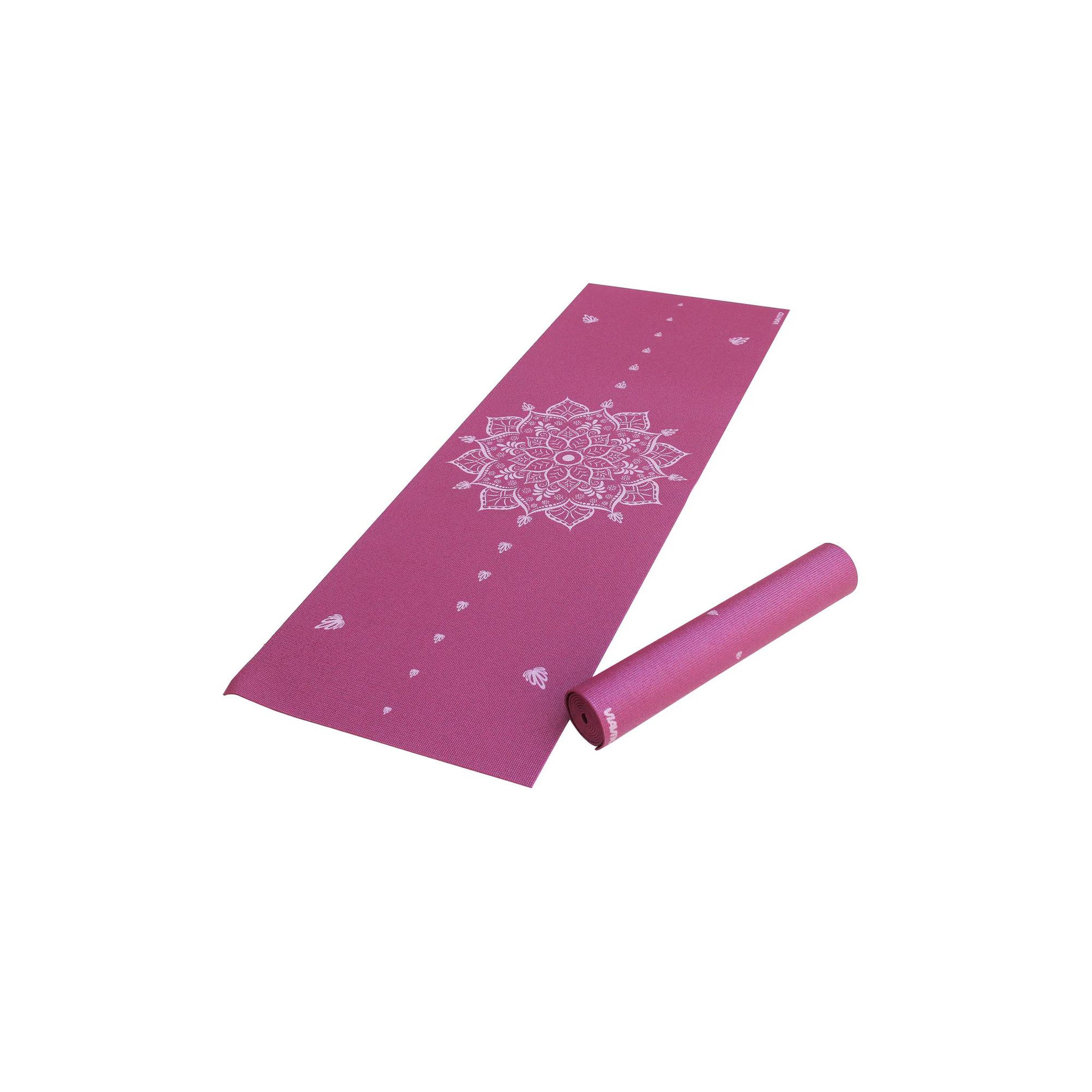 Voir la diapositive 4 : VIAVITO Tapis de yoga et de fitness - viavito - 4mm - avec sangle de transport - violet