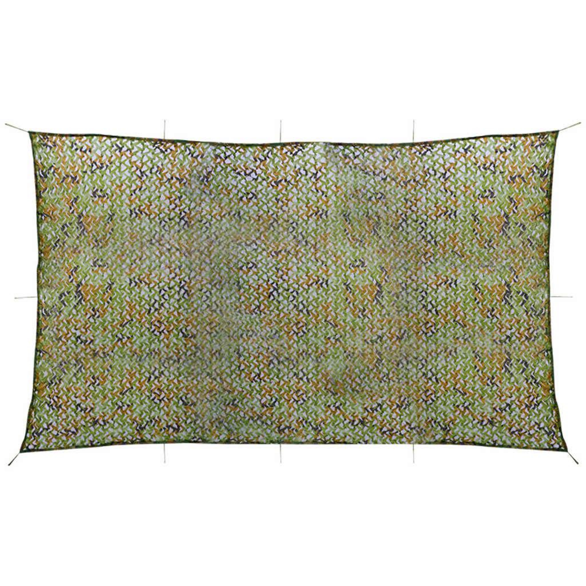 VIDAXL Filet de camouflage avec sac de rangement 3 x 5 m