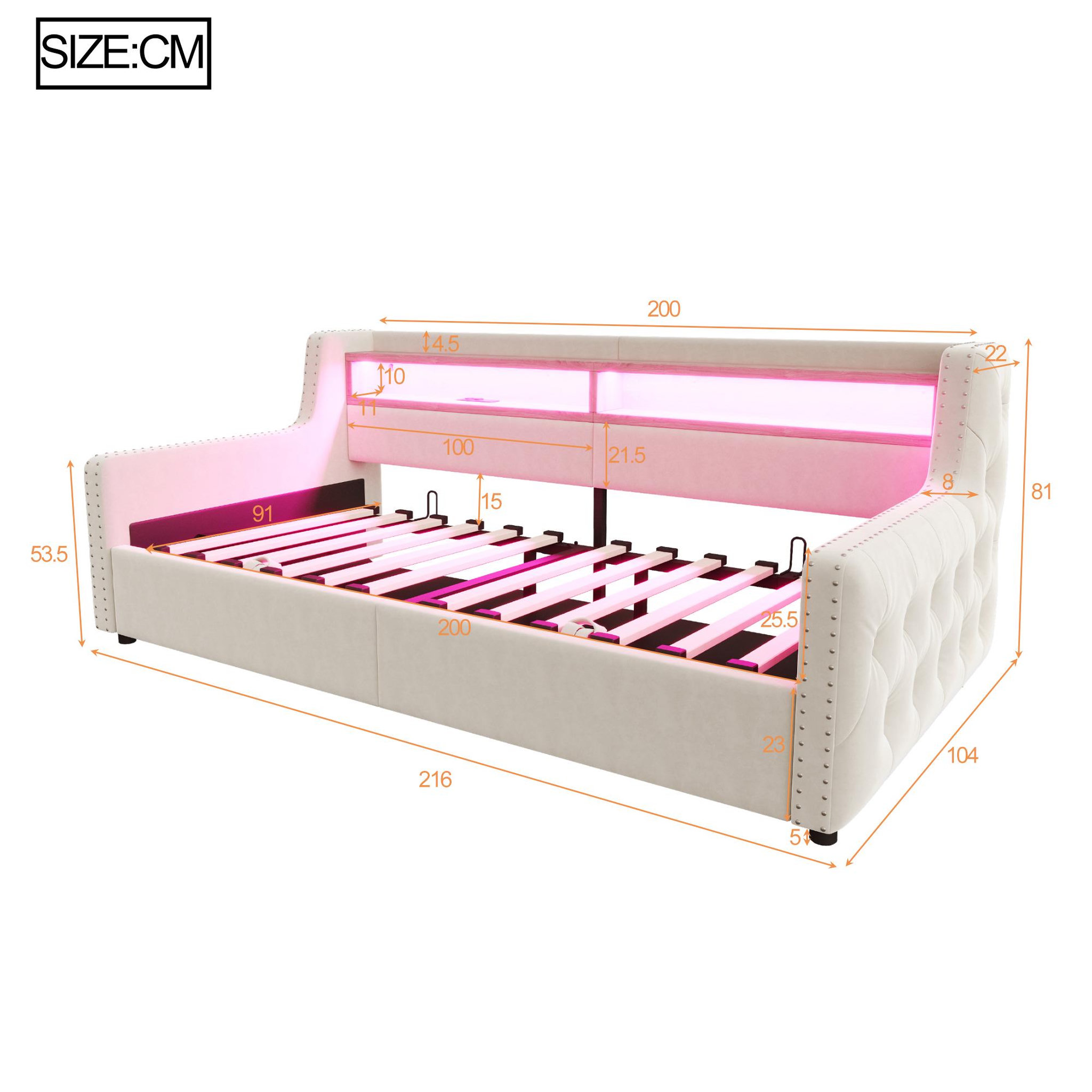 Voir la diapositive 3 : MERAX Lit coffre