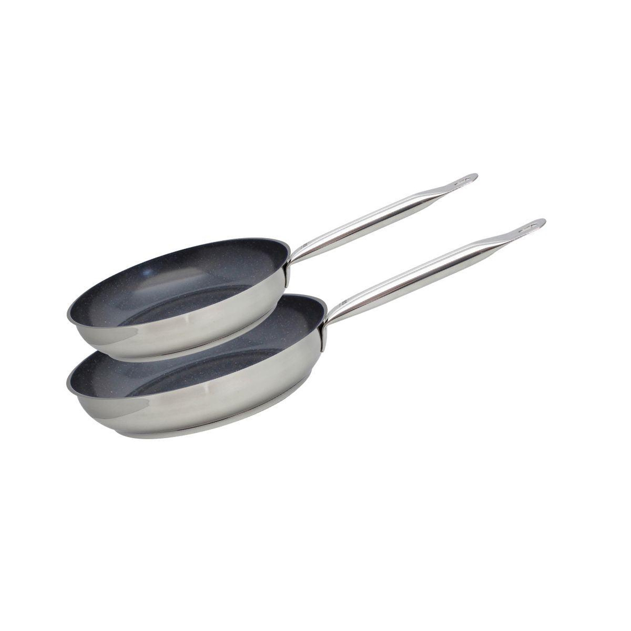 ELO Set de 2 poêles 24 et 28 cm céramique sans pfas profi therm platinum elo