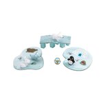 Djeco Jeu de société Djeco Little Cooperation bleu