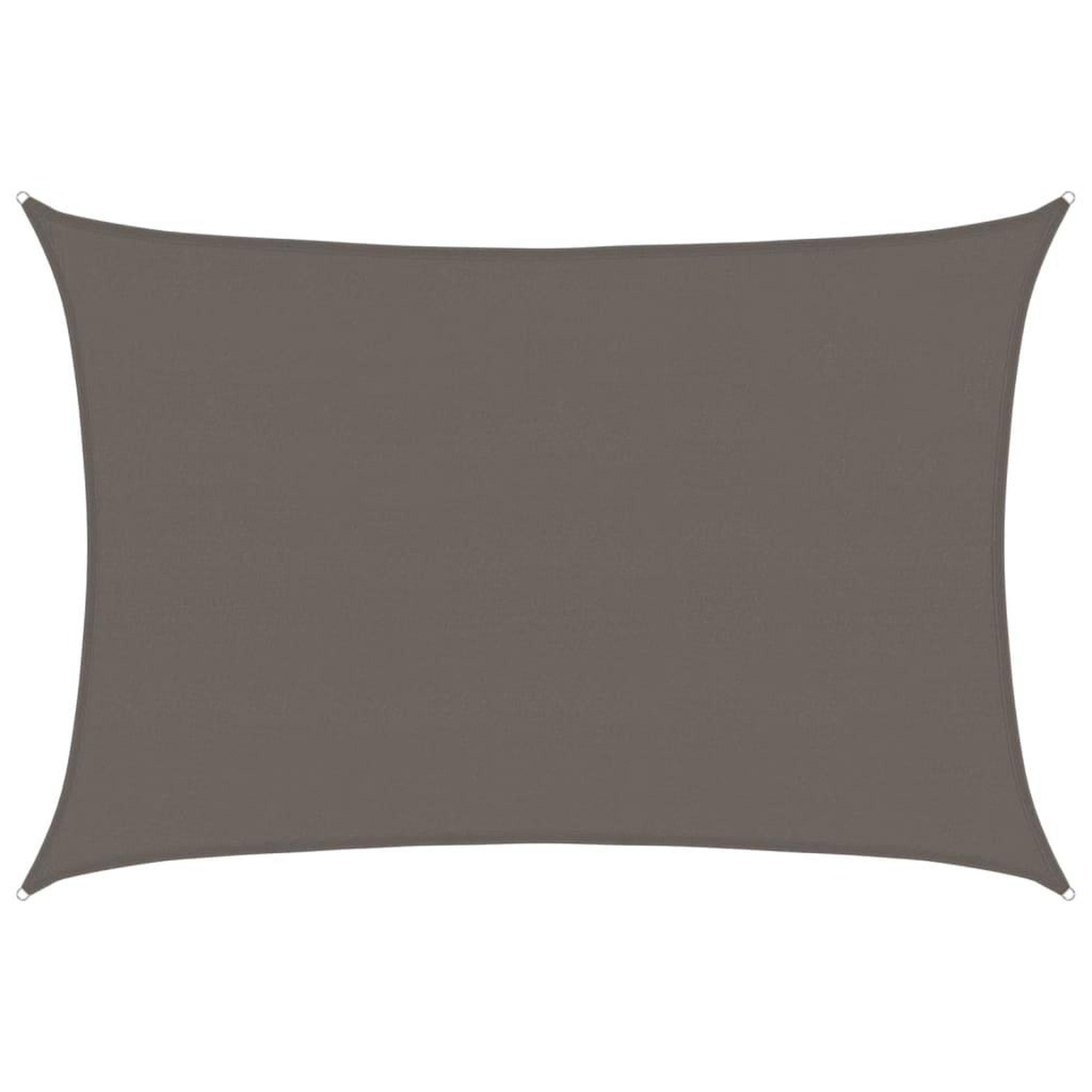 Voir la diapositive 2 : VIDAXL Voile d'ombrage 160 g/m^2 Anthracite 5x6 m PEHD
